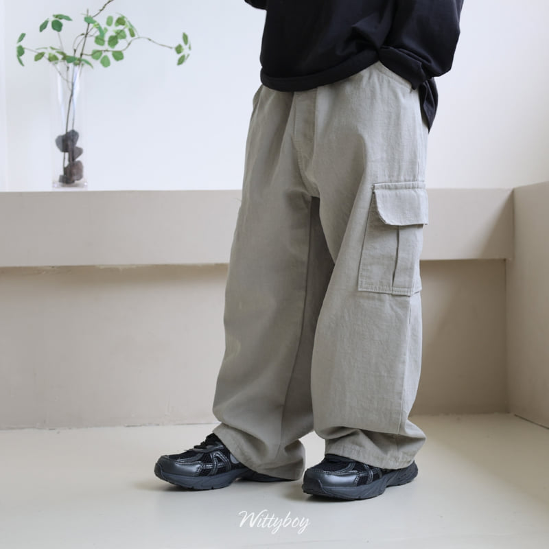 Witty Boy - Korean Children Fashion - #childofig - Million Cargo Pants