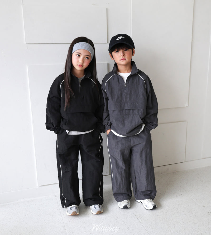 Witty Boy - Korean Children Fashion - #childofig - Active Woven Pants - 10