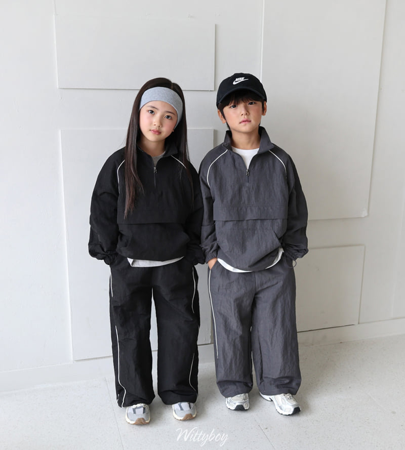 Witty Boy - Korean Children Fashion - #childofig - Active Woven Pants - 9