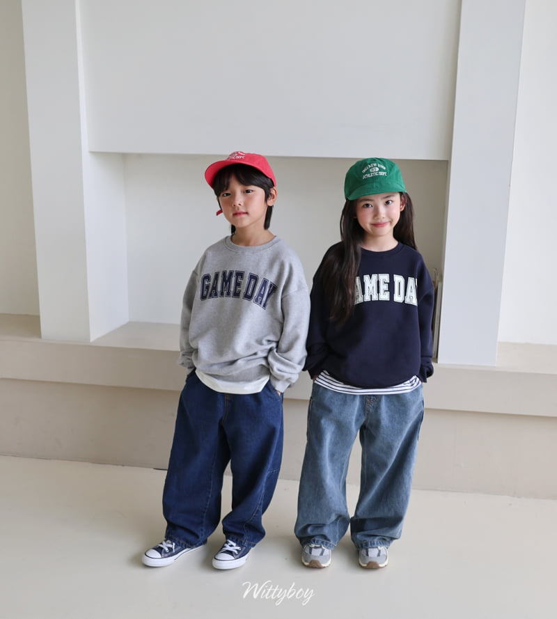Witty Boy - Korean Children Fashion - #childrensboutique - Rise Pocket Denim Pants - 9
