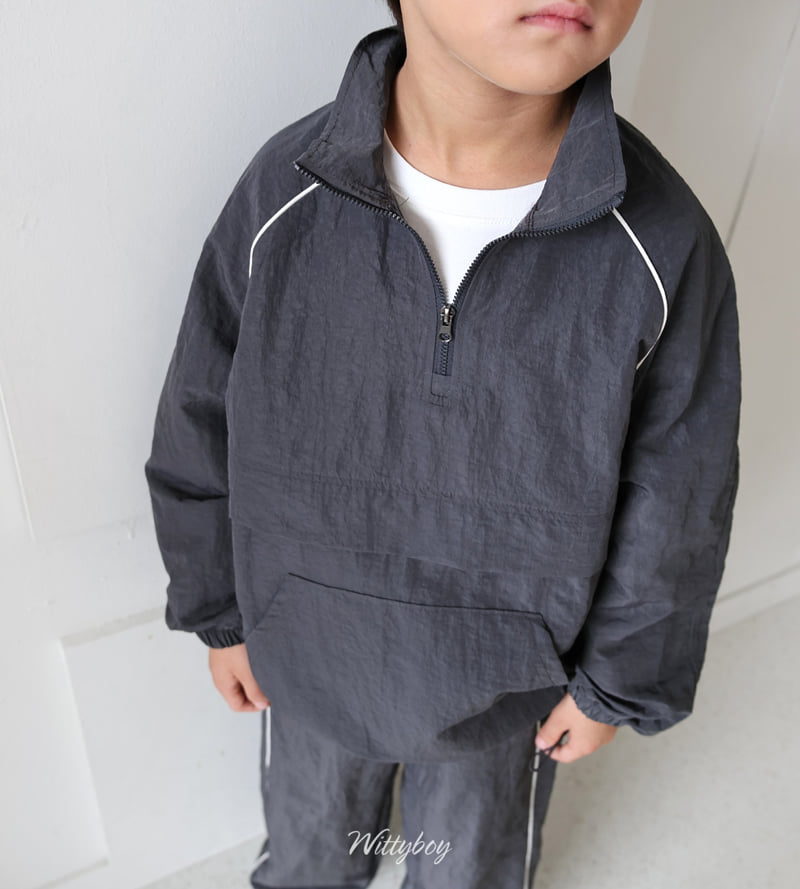 Witty Boy - Korean Children Fashion - #childrensboutique - Active Anorak - 6