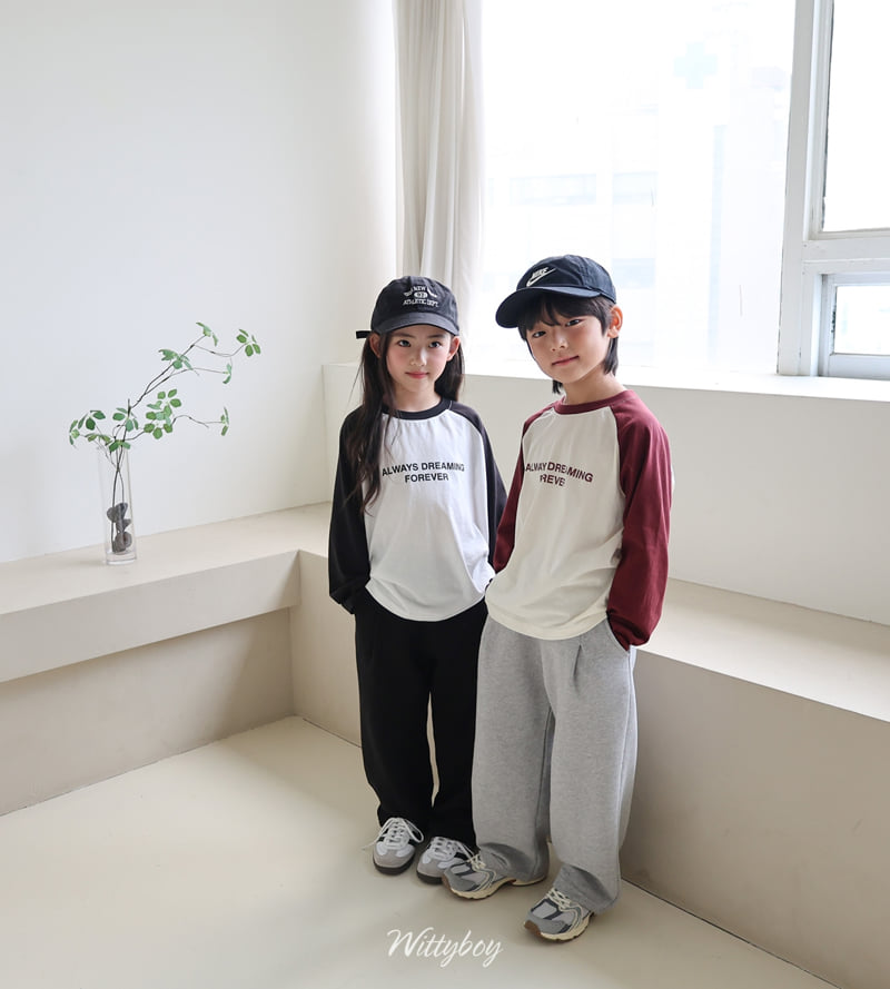 Witty Boy - Korean Children Fashion - #childofig - Dreaming Raglan Tee - 4