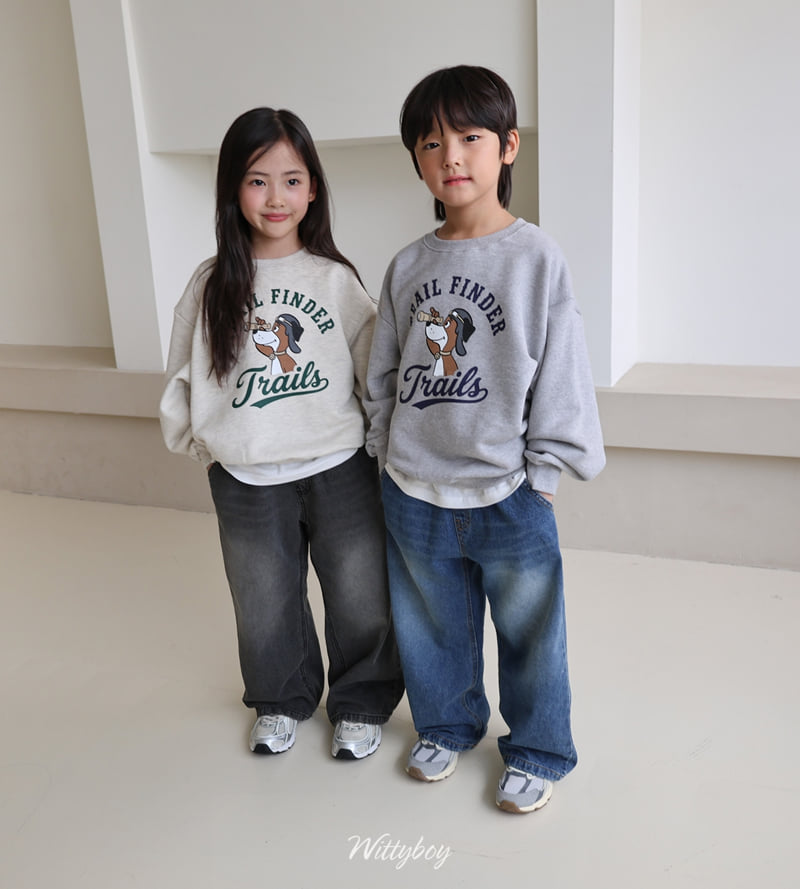 Witty Boy - Korean Children Fashion - #childrensboutique - Trail Sweatshirt - 3