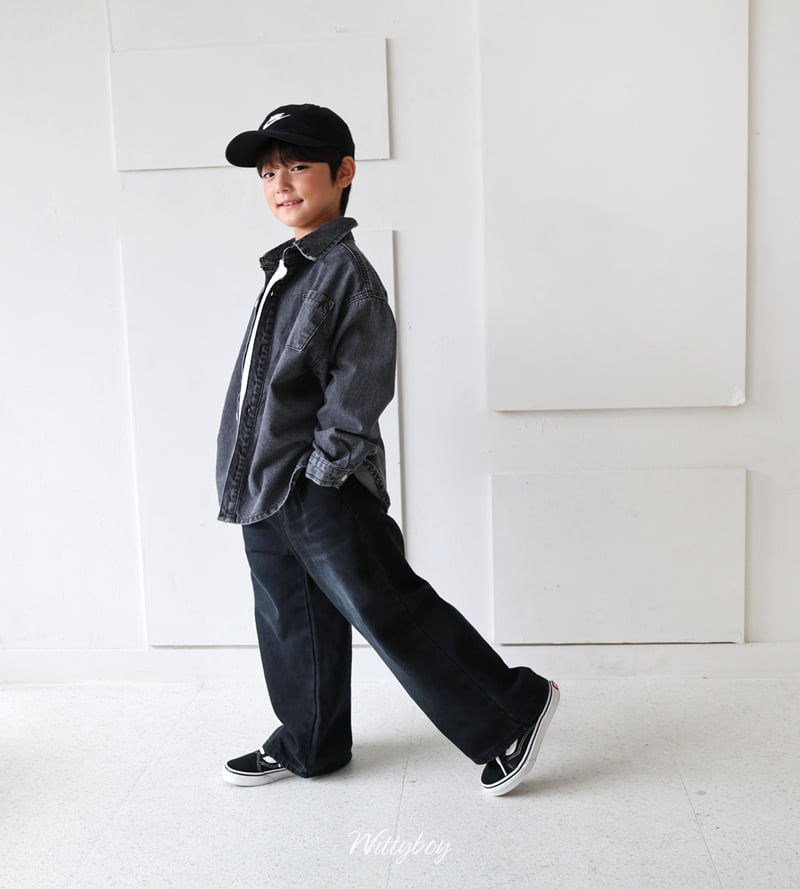 Witty Boy - Korean Children Fashion - #childrensboutique - Highteen Pigment Pants - 10
