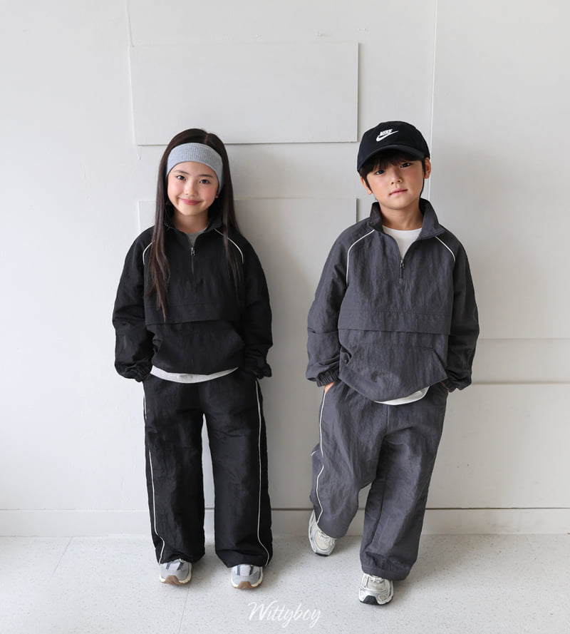 Witty Boy - Korean Children Fashion - #childrensboutique - Active Woven Pants - 11