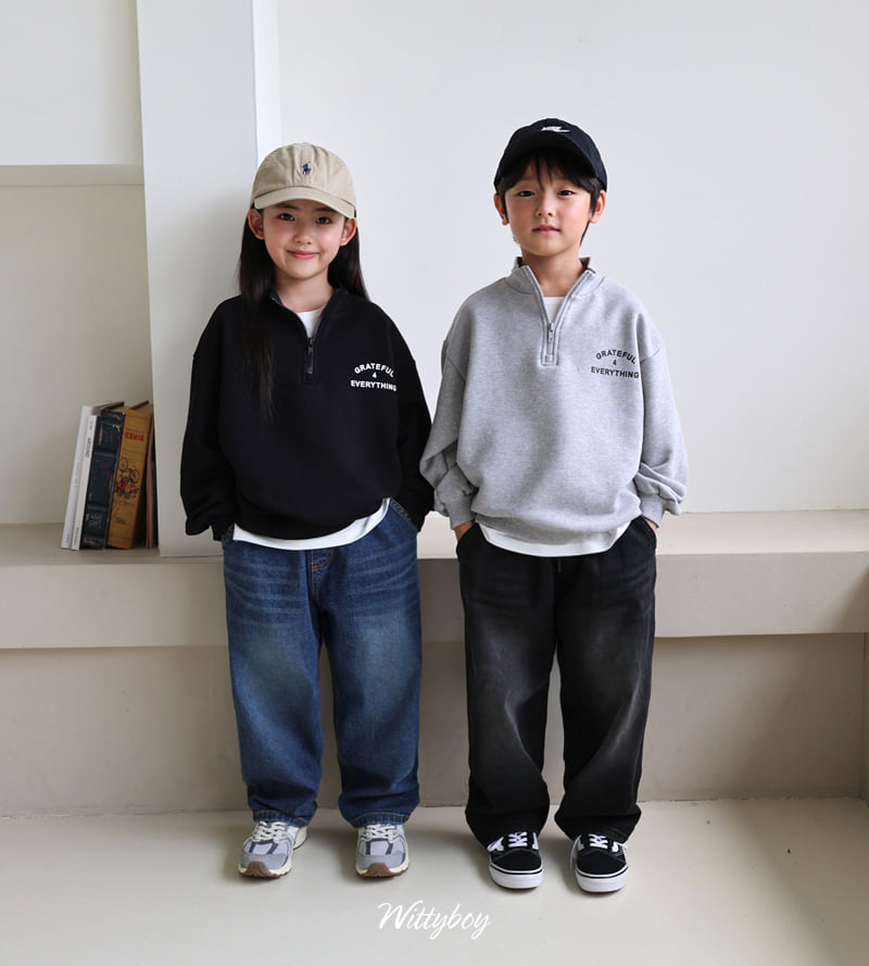 Witty Boy - Korean Children Fashion - #childofig - Comfort Stretch Denim Pants - 4