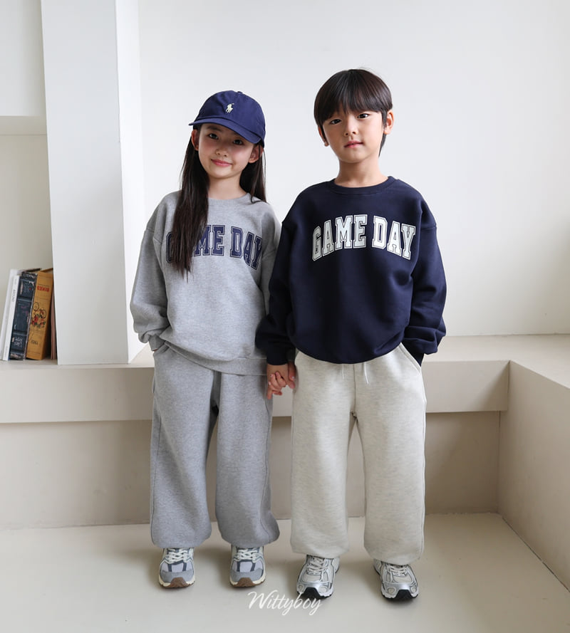 Witty Boy - Korean Children Fashion - #designkidswear - Game Day Sweatshirt - 11