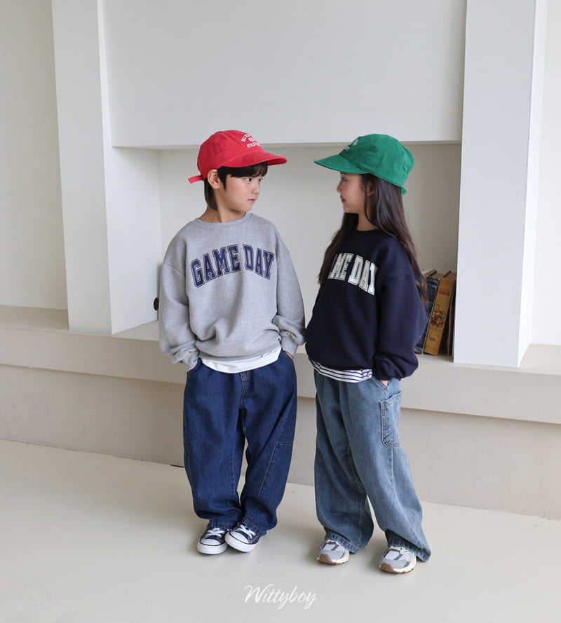Witty Boy - Korean Children Fashion - #designkidswear - Rise Pocket Denim Pants - 10