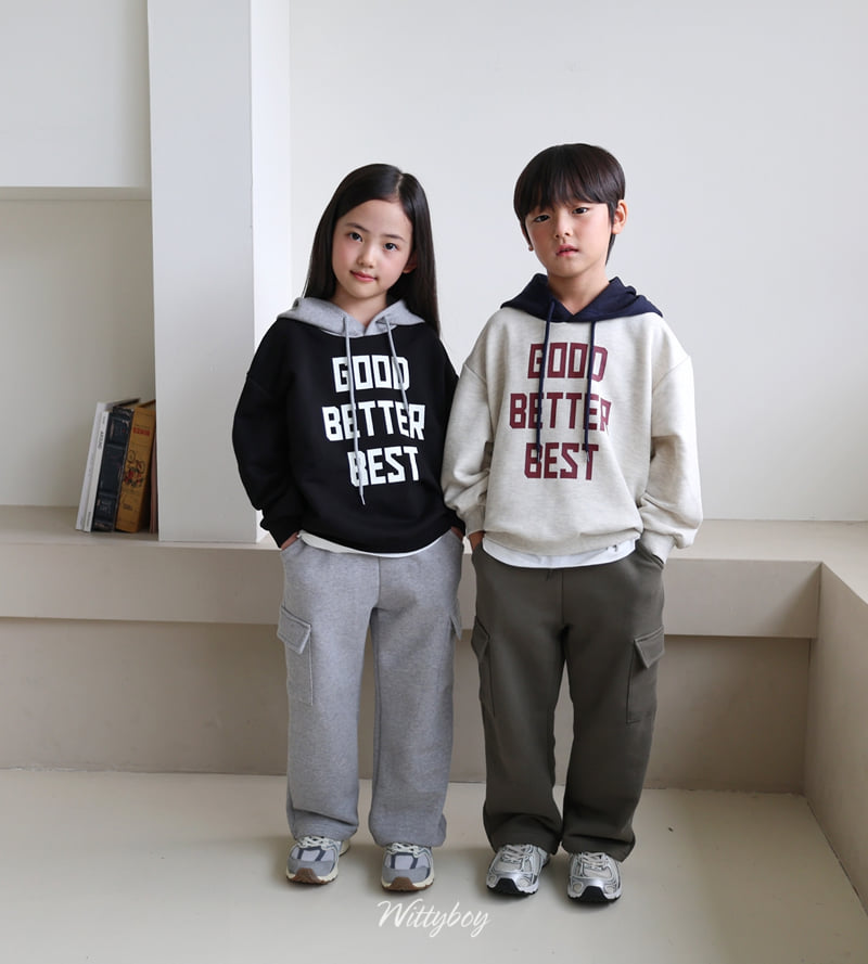 Witty Boy - Korean Children Fashion - #designkidswear - Standard Cargo Sweatpants - 9