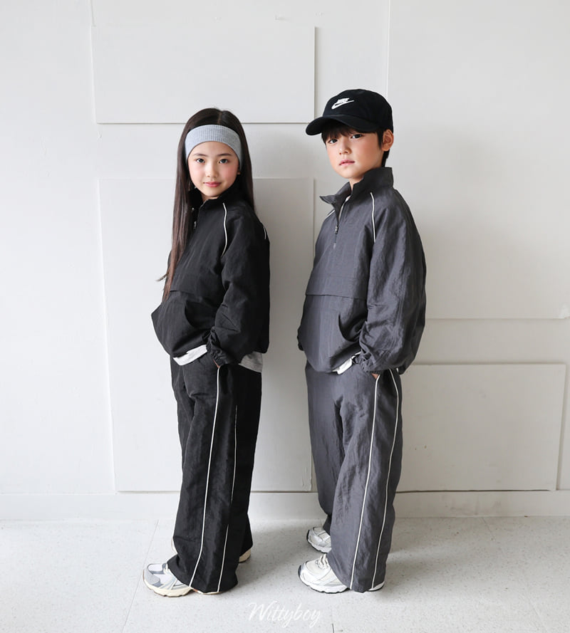 Witty Boy - Korean Children Fashion - #designkidswear - Active Woven Pants - 12