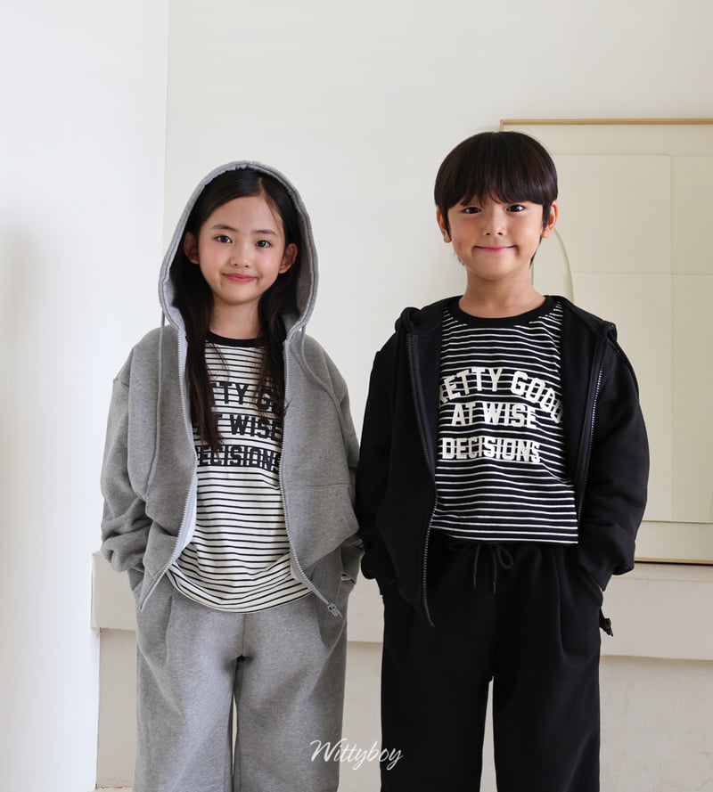 Witty Boy - Korean Children Fashion - #discoveringself - Wise Stripe Tee - 7