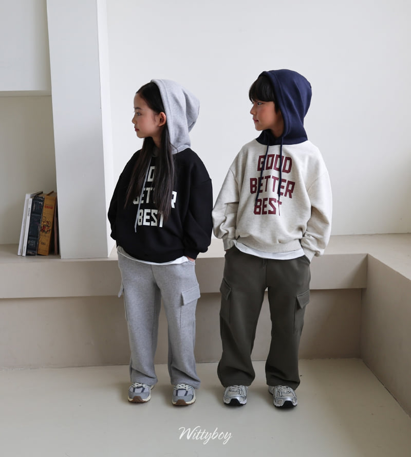 Witty Boy - Korean Children Fashion - #fashionkids - Standard Cargo Sweatpants - 11