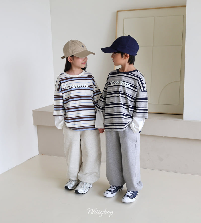Witty Boy - Korean Children Fashion - #fashionkids - French Jogger Pants - 5