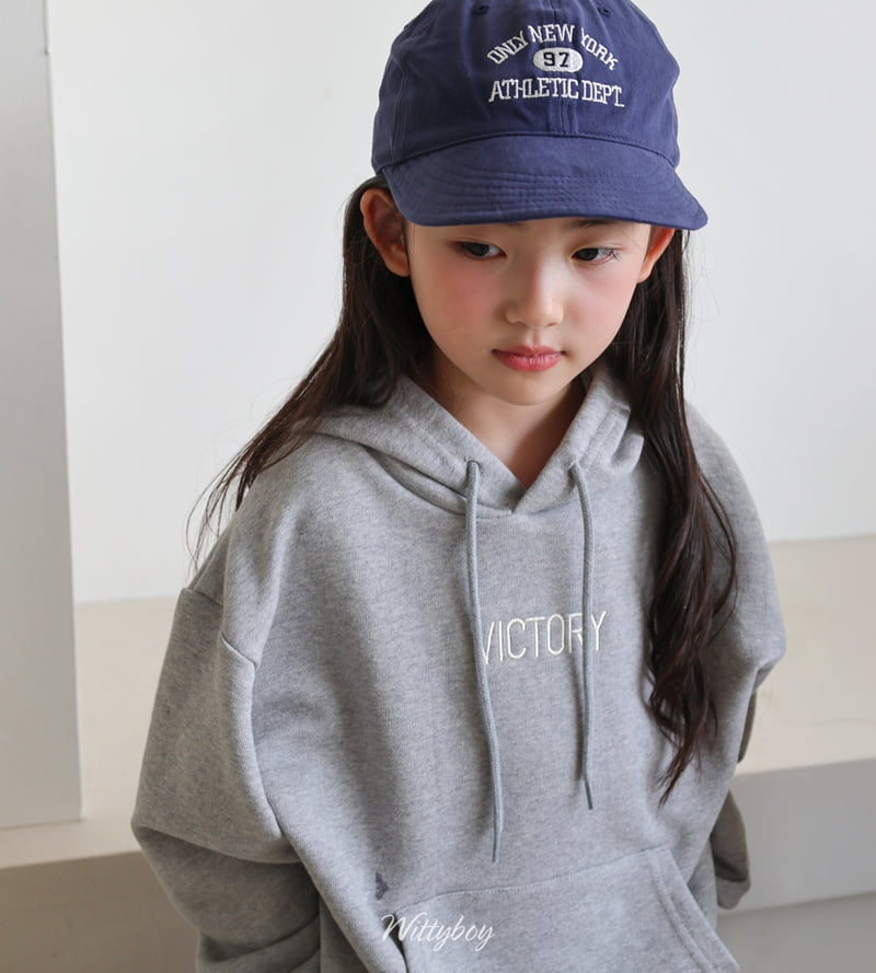 Witty Boy - Korean Children Fashion - #fashionkids - Victory Hoodie - 9