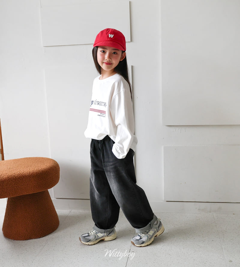 Witty Boy - Korean Children Fashion - #fashionkids - Comfort Stretch Denim Pants - 7