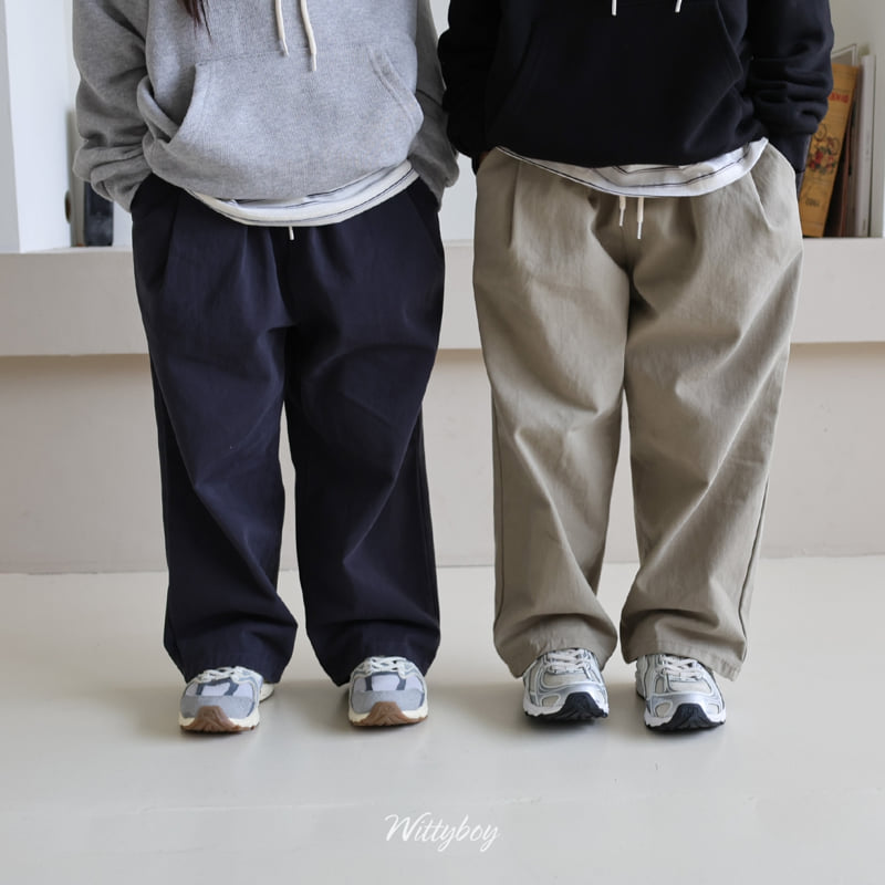 Witty Boy - Korean Children Fashion - #discoveringself - Milky Washed Pants - 4