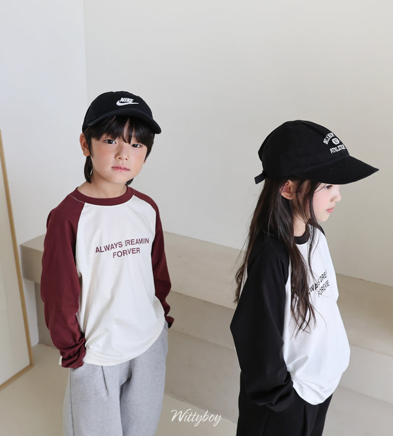 Witty Boy - Korean Children Fashion - #kidsshorts - Dreaming Raglan Tee - 8