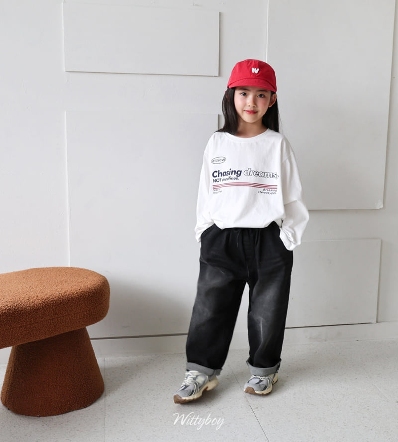 Witty Boy - Korean Children Fashion - #kidsshorts - Comfort Stretch Denim Pants - 8
