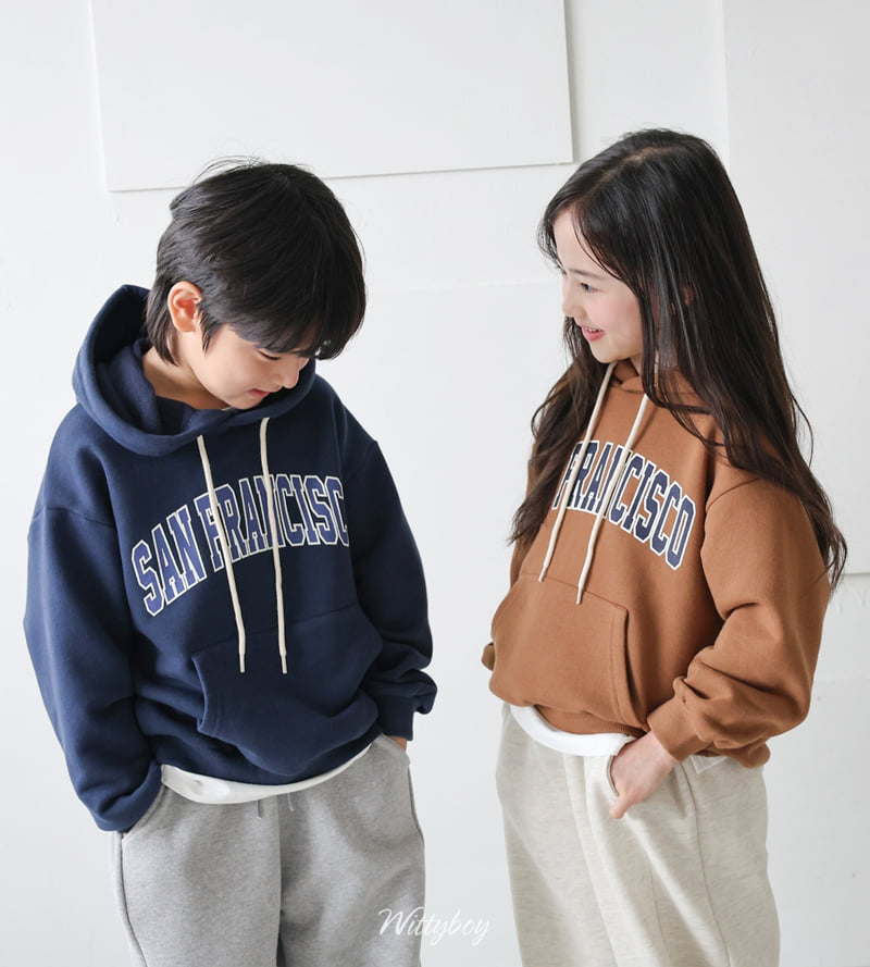 Witty Boy - Korean Children Fashion - #kidsstore - San Fran Hoodie - 2