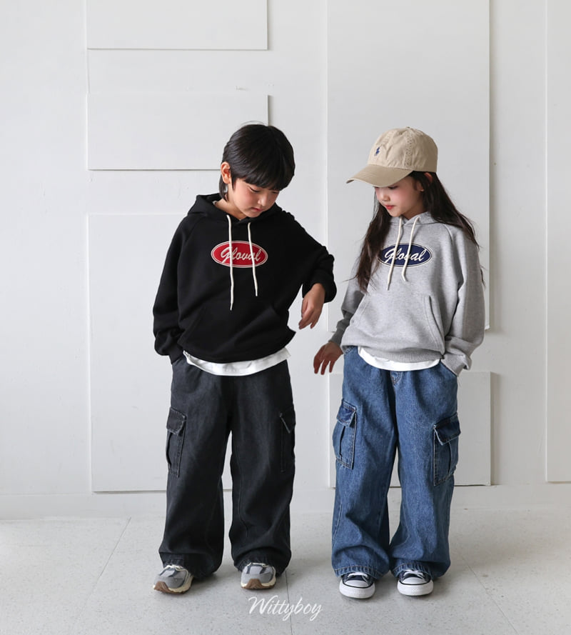 Witty Boy - Korean Children Fashion - #kidsstore - Global Hoodie - 6