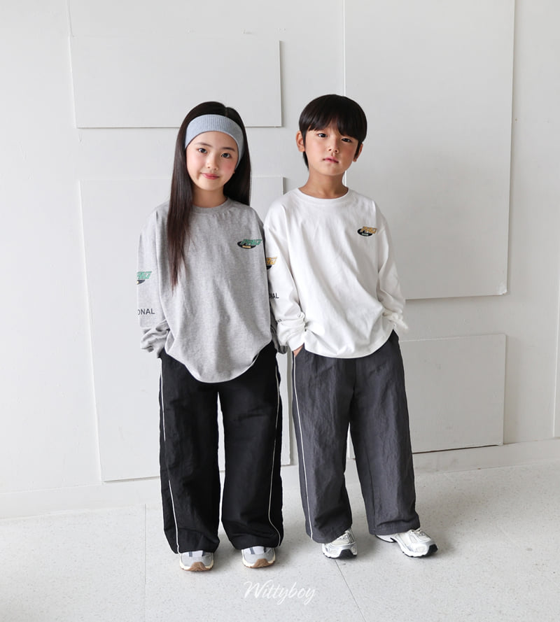 Witty Boy - Korean Children Fashion - #kidsstore - Active Woven Pants - 2