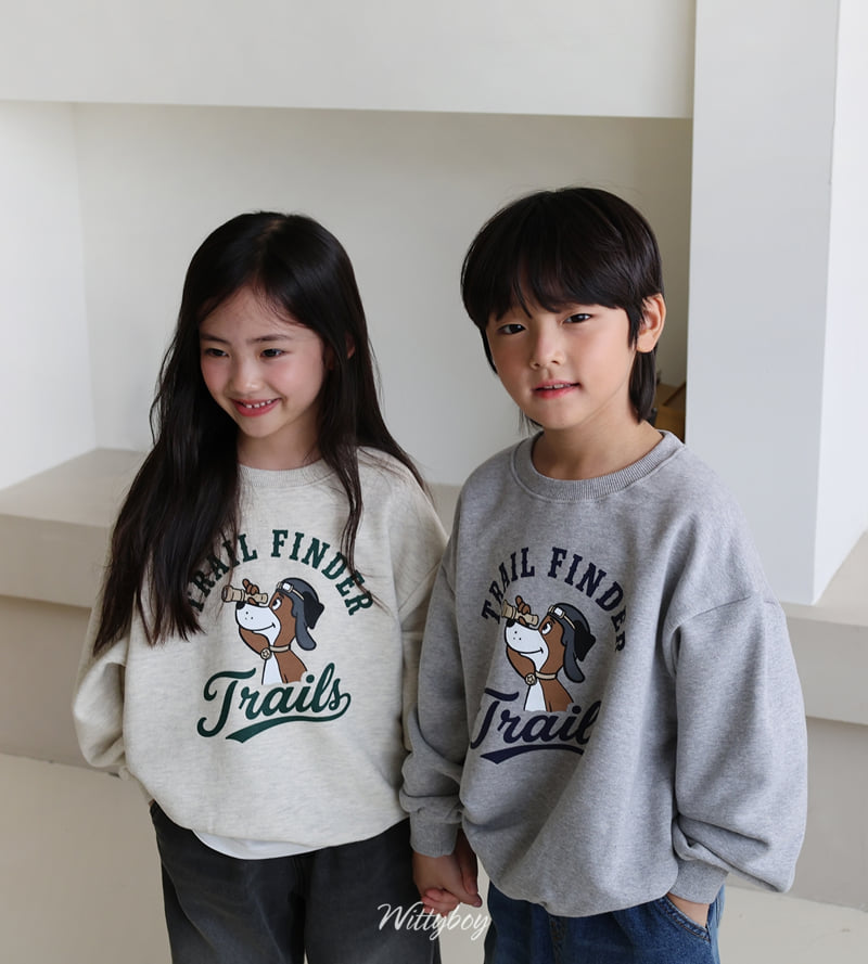 Witty Boy - Korean Children Fashion - #kidzfashiontrend - Trail Sweatshirt - 9
