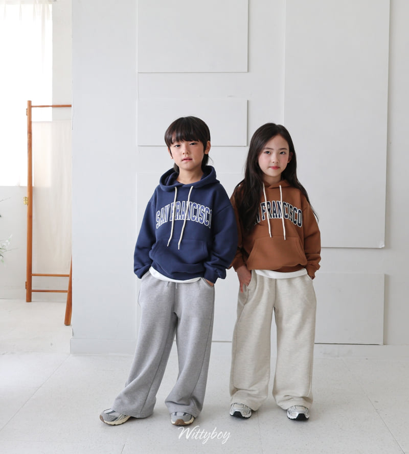 Witty Boy - Korean Children Fashion - #kidzfashiontrend - San Fran Hoodie - 3