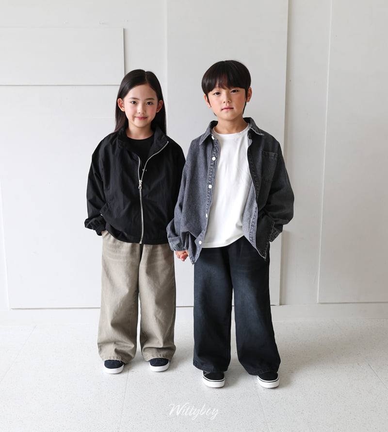 Witty Boy - Korean Children Fashion - #kidzfashiontrend - Highteen Pigment Pants - 2