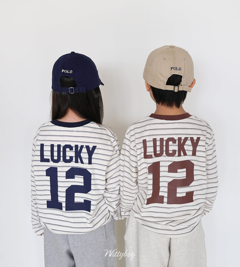 Witty Boy - Korean Children Fashion - #kidzfashiontrend - Lucky Stripe Tee - 9