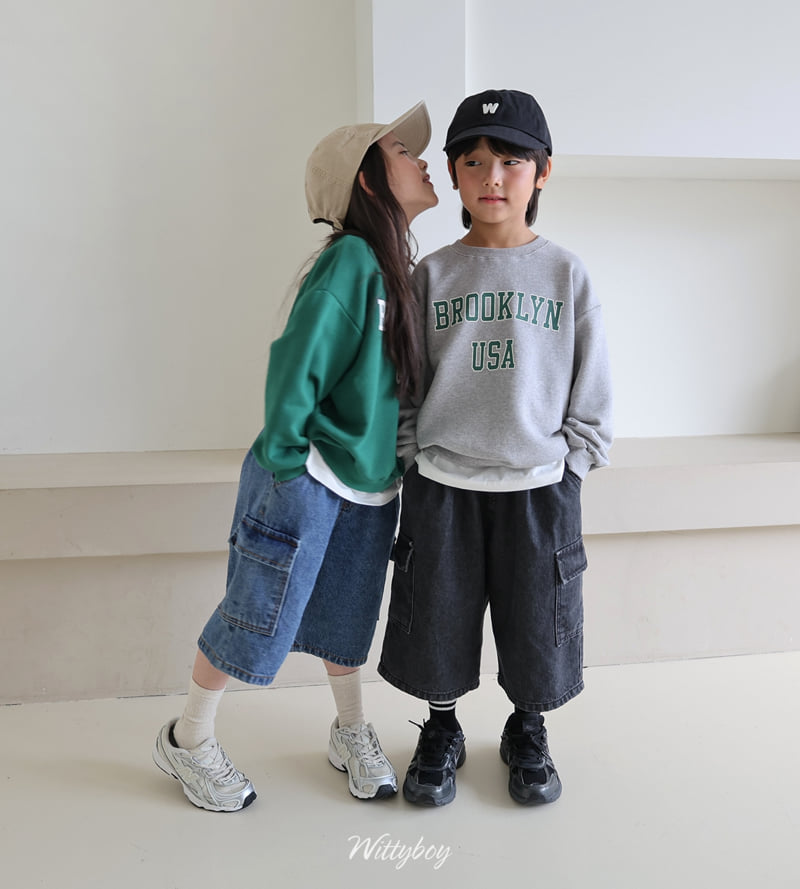 Witty Boy - Korean Children Fashion - #kidzfashiontrend - Brooklyn Sweatshirt - 5