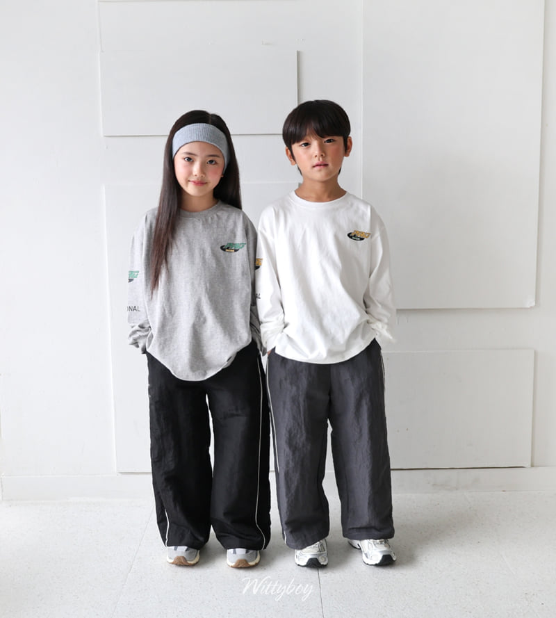 Witty Boy - Korean Children Fashion - #kidzfashiontrend - Active Woven Pants - 3