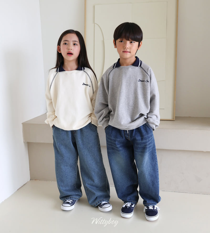 Witty Boy - Korean Children Fashion - #kidzfashiontrend - Comfort Stretch Denim Pants - 10