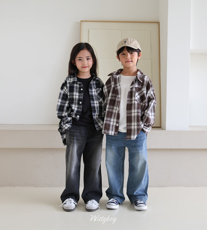 Witty Boy - Korean Children Fashion - #kidzfashiontrend - Signature Stretch Denim Pants - 3