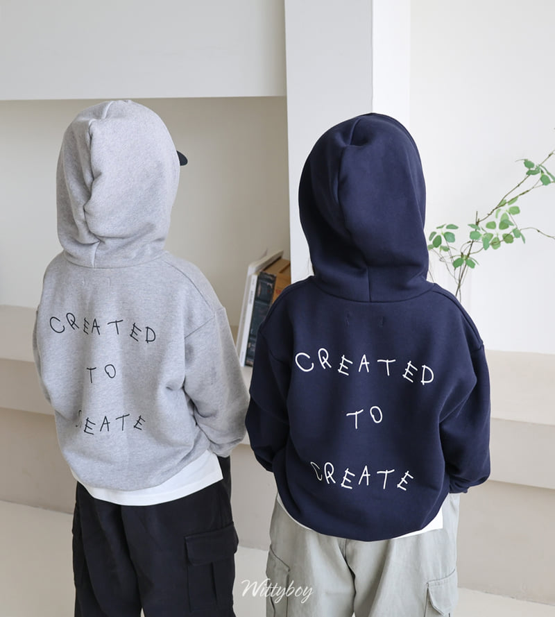 Witty Boy - Korean Children Fashion - #kidzfashiontrend - Cre-Aide Hoodie