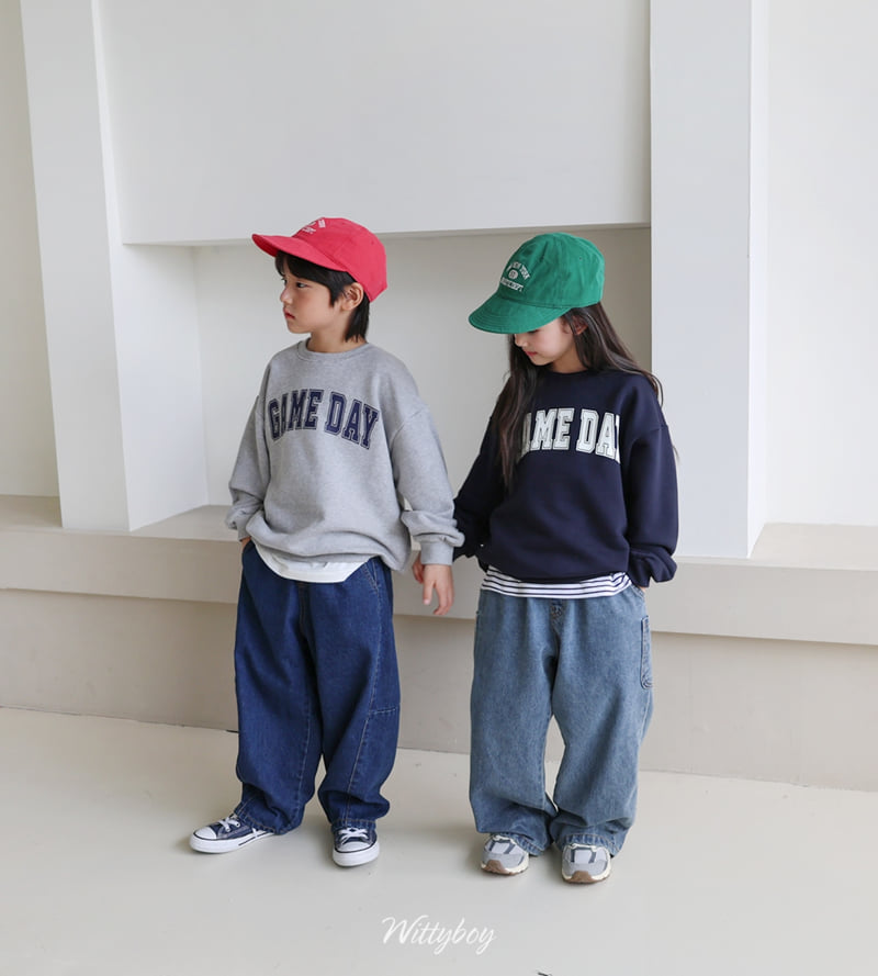 Witty Boy - Korean Children Fashion - #littlefashionista - Game Day Sweatshirt - 2