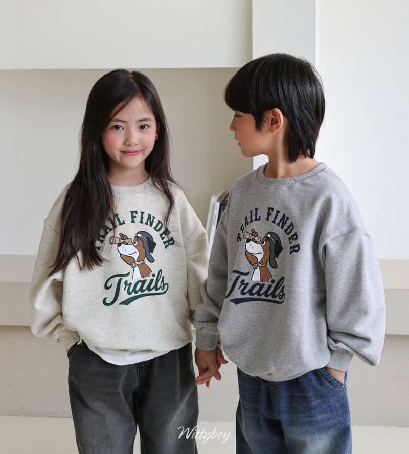 Witty Boy - Korean Children Fashion - #littlefashionista - Trail Sweatshirt - 11