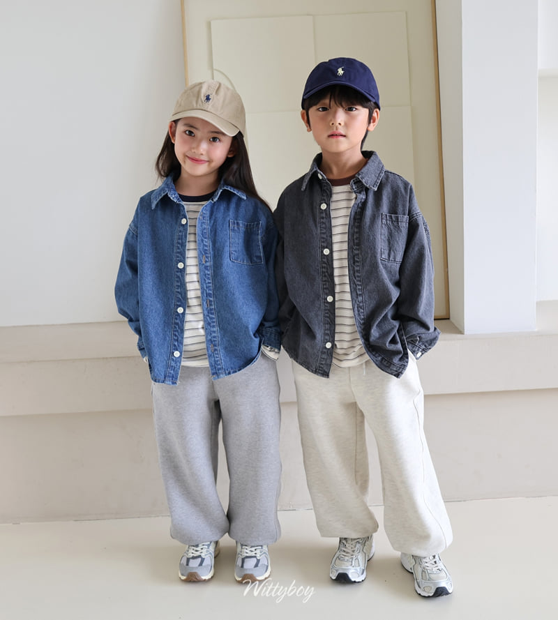 Witty Boy - Korean Children Fashion - #littlefashionista - French Jogger Pants - 10