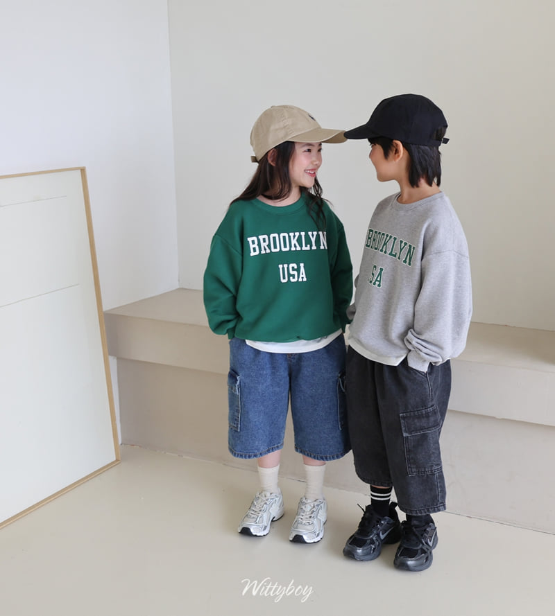 Witty Boy - Korean Children Fashion - #littlefashionista - Brooklyn Sweatshirt - 7