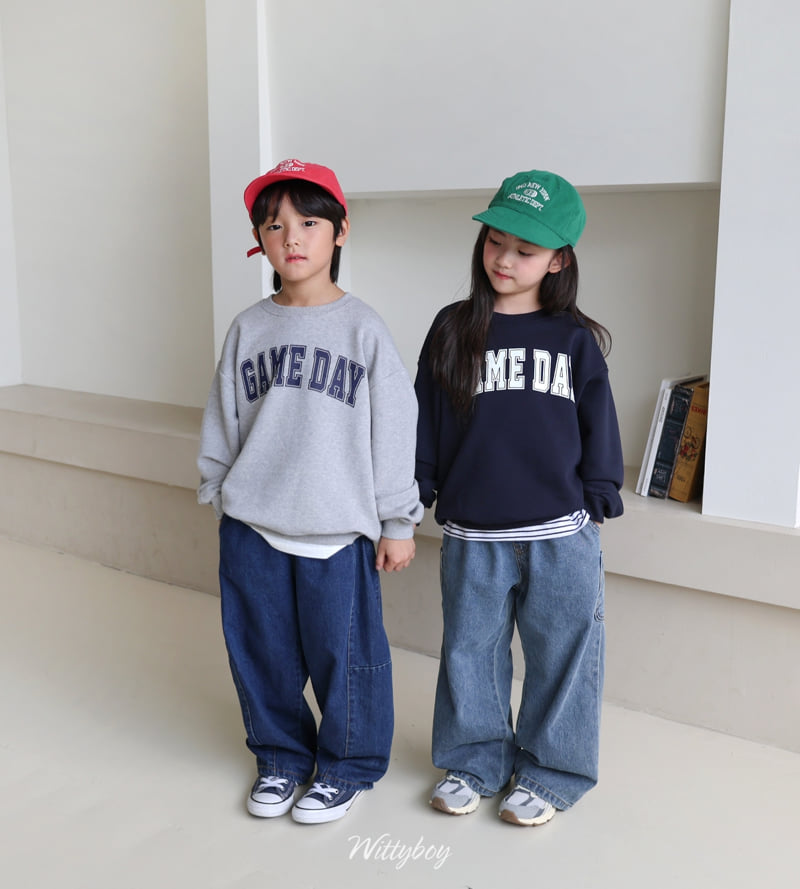 Witty Boy - Korean Children Fashion - #magicofchildhood - Game Day Sweatshirt - 3