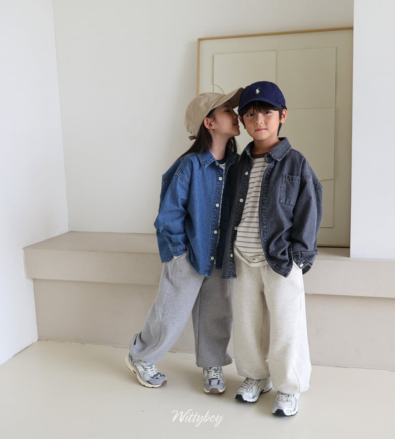 Witty Boy - Korean Children Fashion - #magicofchildhood - French Jogger Pants - 11