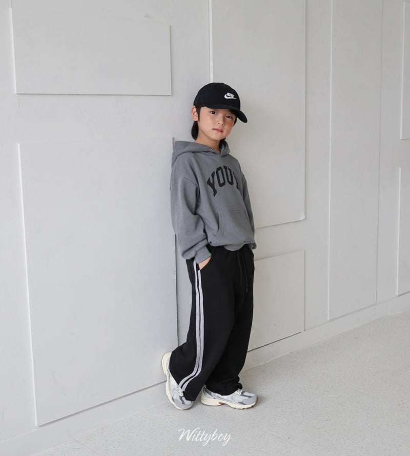 Witty Boy - Korean Children Fashion - #magicofchildhood - Flow Line Track Pants - 8