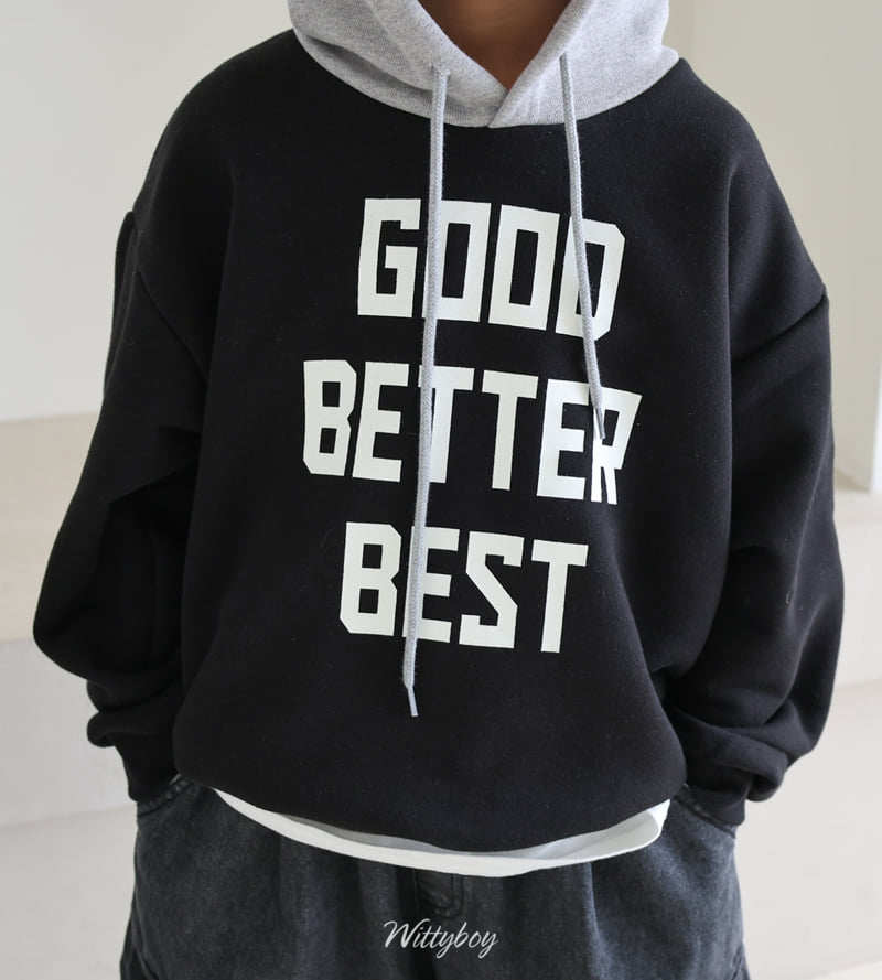Witty Boy - Korean Children Fashion - #magicofchildhood - Best Hoodie - 7