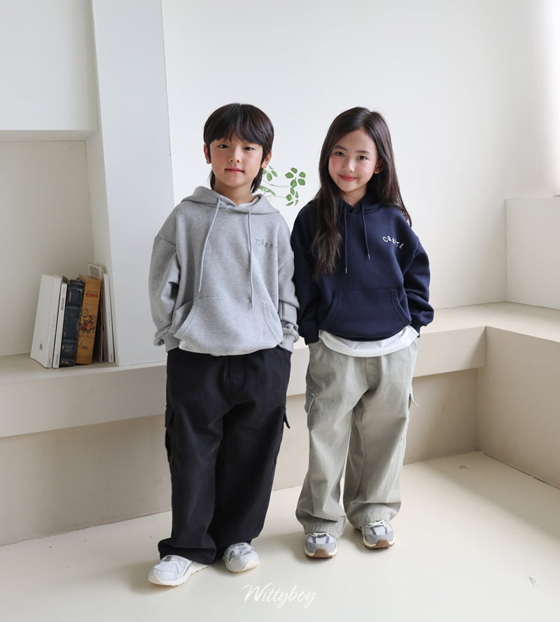 Witty Boy - Korean Children Fashion - #littlefashionista - Cre-Aide Hoodie - 4