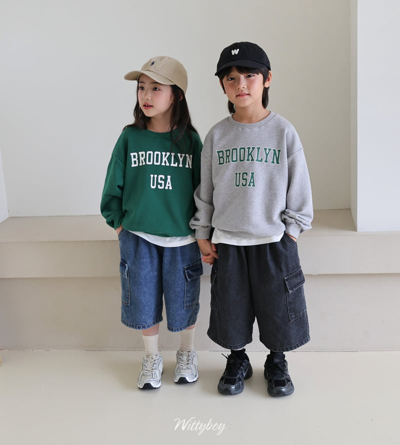 Witty Boy - Korean Children Fashion - #minifashionista - Brooklyn Sweatshirt - 9