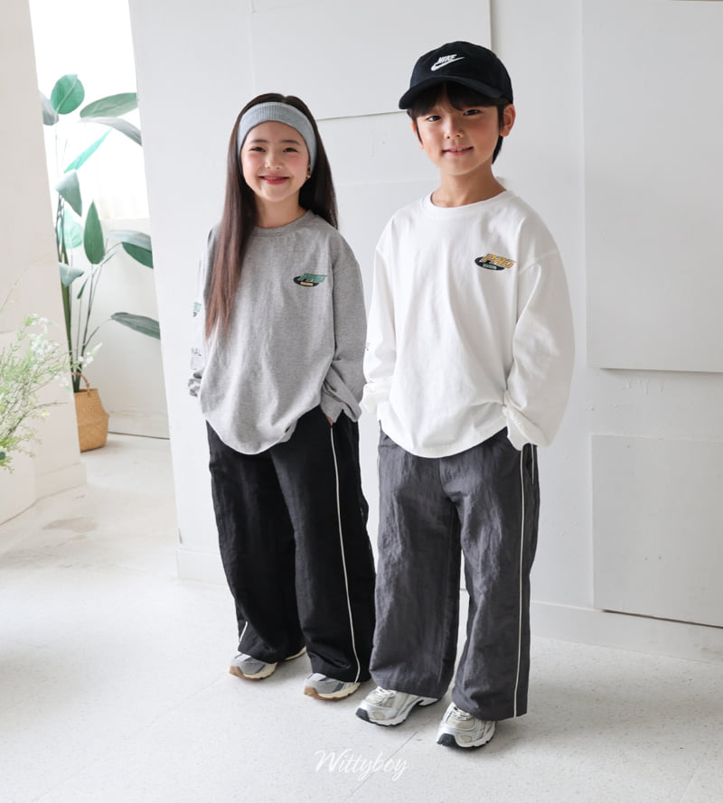 Witty Boy - Korean Children Fashion - #minifashionista - Active Woven Pants - 7
