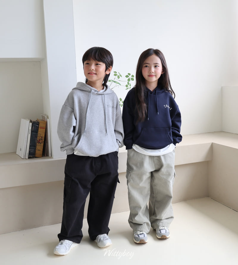 Witty Boy - Korean Children Fashion - #minifashionista - Cre-Aide Hoodie - 5