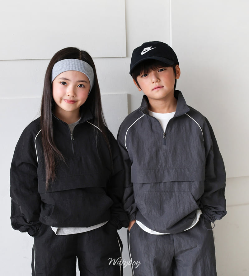 Witty Boy - Korean Children Fashion - #prettylittlegirls - Active Anorak