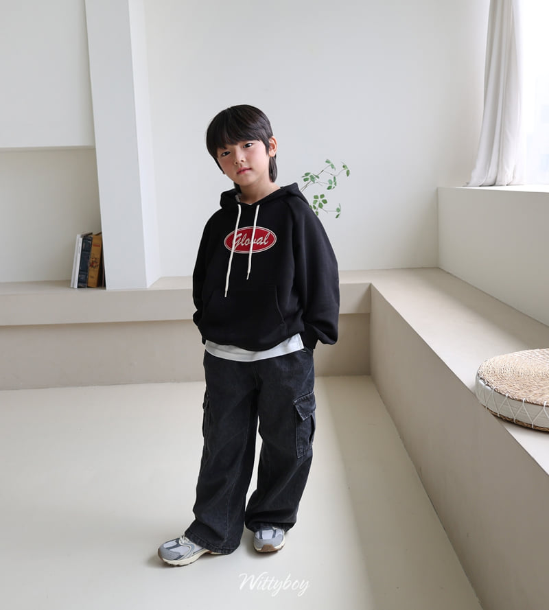 Witty Boy - Korean Children Fashion - #prettylittlegirls - Global Hoodie - 12