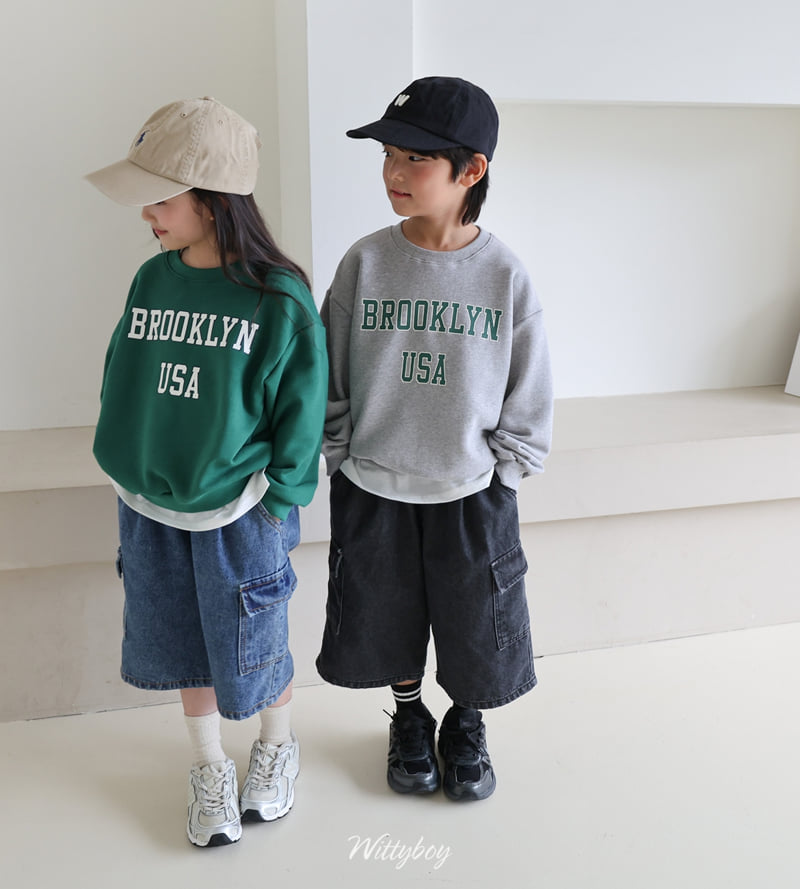 Witty Boy - Korean Children Fashion - #prettylittlegirls - Brooklyn Sweatshirt - 10