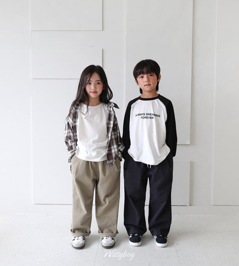 Witty Boy - Korean Children Fashion - #prettylittlegirls - Milky Washed Pants - 12